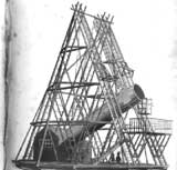 Herschel's 40-foot telescope