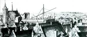 Hevelius' rooftop observatory