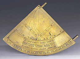 image of a medieval German quadrant