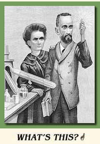 The Curies in British Vanity Fair Magazine, Dec 1904