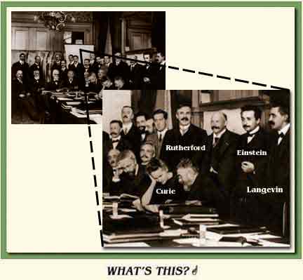 In 1911, Curie was the only woman to attend a physics conference in Belgium.