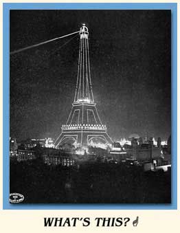 The Eiffel Tower in 1900