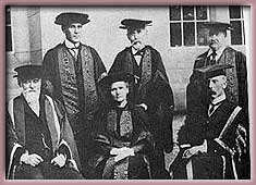 Curie at U. of Birmingham, 1913