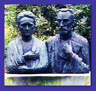busts of the Curies