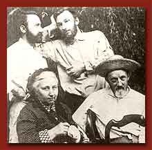 Pierre, his brother and parents