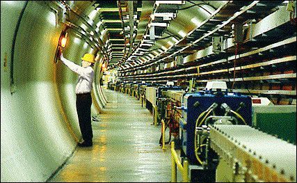 particle accelerator at CERN