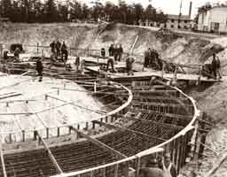 Bevatron construction