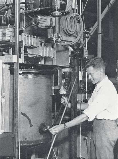 David Sloan at work.
