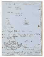 1969 Notebook page 1