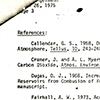 A 1975 letter from Michael MacCracken to Rudolf Engelmann.